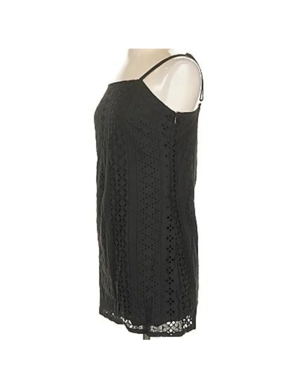 Sanctuary Black Eyelet Sleeveless MiniDress - Picture 4 of 9